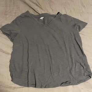 Old Navy Gray V Neck Size XL